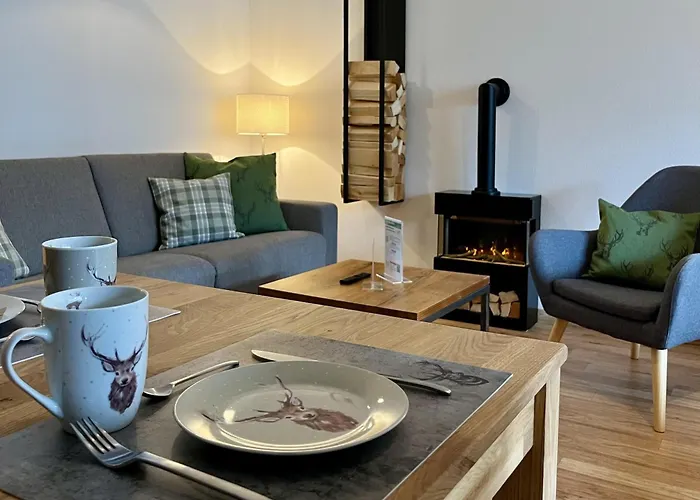 Hirschzauber A9 Montana Haus 아파트 오버스트도르프